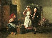 august malmstrom herrns och fruns marknadsresa France oil painting artist
